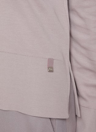  - HERNO - Jersey Effect Knit Top