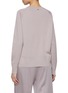 Back View - Click To Enlarge - HERNO - Jersey Effect Knit Top