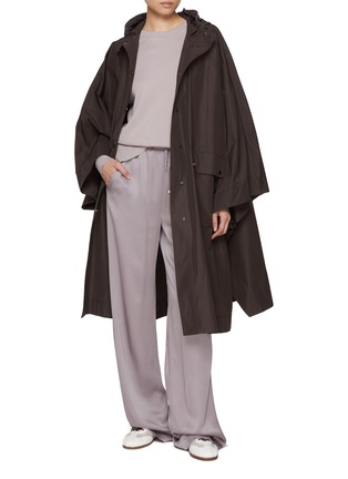 Figure View - Click To Enlarge - HERNO - Jersey Effect Knit Top