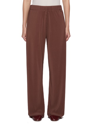Main View - Click To Enlarge - HERNO - Plissé Elasticated Pants