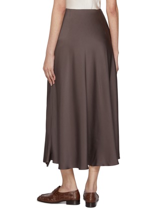 Back View - Click To Enlarge - HERNO - Fluid Midi Skirt