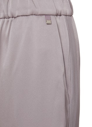  - HERNO - Drawstring Satin Pants