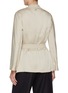 Back View - Click To Enlarge - HERNO - Open Front Belted Cardigan