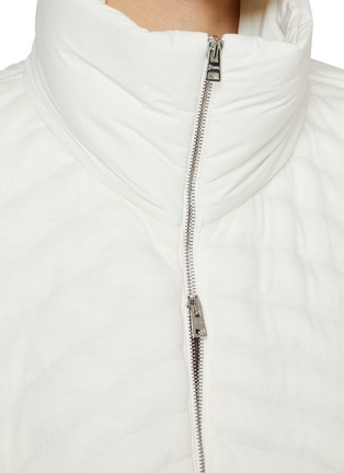  - HERNO - Batwing Sleeve Wave Puffer Jacket