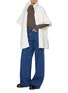 Figure View - Click To Enlarge - HERNO - Batwing Sleeve Wave Puffer Jacket