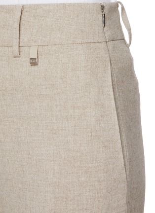  - HERNO - Wide Leg Flannel Pants