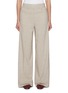 Main View - Click To Enlarge - HERNO - Wide Leg Flannel Pants