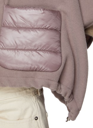  - HERNO - Puff Pocket Zip Up Wool Cashmere Poncho