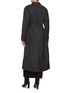 Back View - Click To Enlarge - BLAZÉ MILANO - Astoria Basoto Belted Trench Coat Jacket