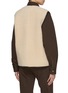 Back View - Click To Enlarge - BLAZÉ MILANO - Tatoosh Gliss Shearling Gilet