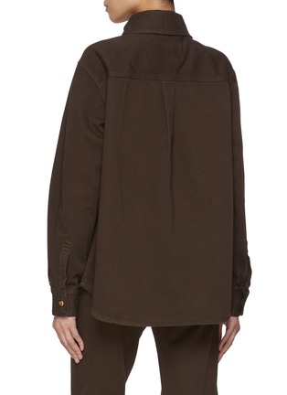 Back View - Click To Enlarge - BLAZÉ MILANO - Clapotis Berber Cotton Shirt