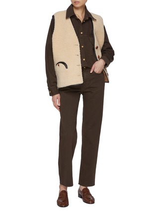 Figure View - Click To Enlarge - BLAZÉ MILANO - Clapotis Berber Cotton Shirt