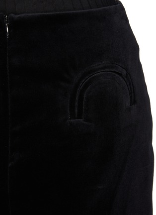  - BLAZÉ MILANO - Jealousy Coci Cotton Velvet Mini Skirt
