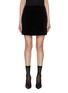 Main View - Click To Enlarge - BLAZÉ MILANO - Jealousy Coci Cotton Velvet Mini Skirt