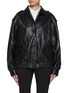 Main View - Click To Enlarge - BLAZÉ MILANO - Emera Charlie Leather Bomber Jacket