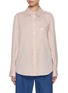 Main View - Click To Enlarge - BLAZÉ MILANO - Catalina Anabas Striped Silk Cotton Shirt
