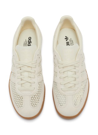 Detail View - Click To Enlarge - ADIDAS - Samba OG Low Top Woven Knit Women's Sneakers
