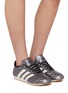 Figure View - Click To Enlarge - ADIDAS - Taekwondo Leather Women's Sneakers