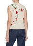 Back View - Click To Enlarge - BARRIE - English Garden Cashmere Knit Vest