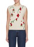 Main View - Click To Enlarge - BARRIE - English Garden Cashmere Knit Vest