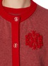  - BARRIE - Mini Thistle Cashmere Knit Cardigan