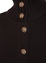  - BARRIE - High Neck Button Up Cape