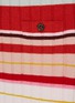 - BARRIE - Striped Ribbed Cashmere Knit Midi Skirt