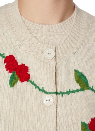  - BARRIE - English Garden Cashmere Knit Cardigan