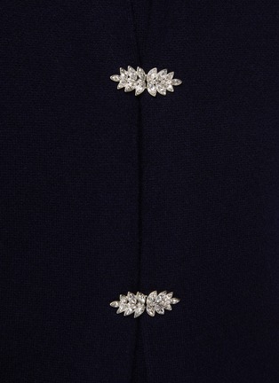  - BARRIE - Strass Embellished Cashmere Knit Cardigan