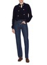 Figure View - Click To Enlarge - BARRIE - Strass Embellished Cashmere Knit Cardigan