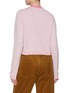 Back View - Click To Enlarge - BARRIE - Strass Embellished Cashmere Knit Cardigan