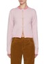 Main View - Click To Enlarge - BARRIE - Strass Embellished Cashmere Knit Cardigan
