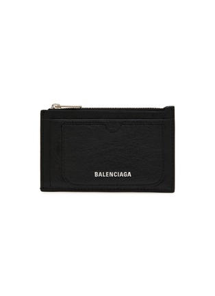 Main View - Click To Enlarge - BALENCIAGA - Superbusy Arena Leather Long Coin Cardholder