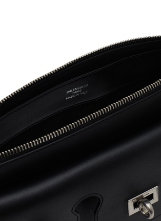 Detail View - Click To Enlarge - BALENCIAGA - Small Bel Air Leather Messenger Bag