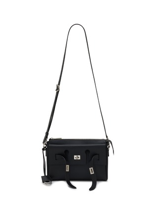 Main View - Click To Enlarge - BALENCIAGA - Small Bel Air Leather Messenger Bag