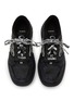 Detail View - Click To Enlarge - BALENCIAGA - Hamptons Worn Out Leather Men's Sneakers