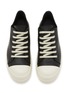 Detail View - Click To Enlarge - RICK OWENS  - Leather Low Top Sneakers