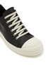 Detail View - Click To Enlarge - RICK OWENS  - Leather Low Top Sneakers