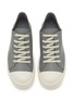Detail View - Click To Enlarge - RICK OWENS  - Leather Low Top Sneakers