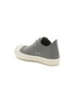  - RICK OWENS  - Leather Low Top Sneakers