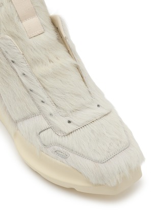 Detail View - Click To Enlarge - RICK OWENS  - Geth Leather Men's Sneakers