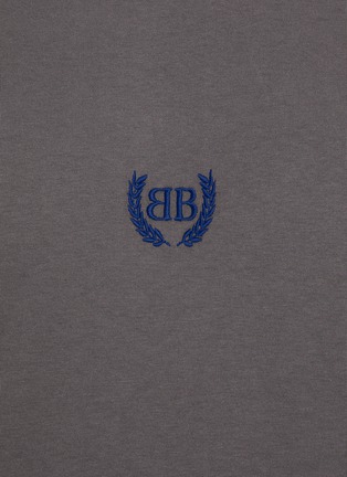  - BALENCIAGA - Logo Embroidered T-Shirt