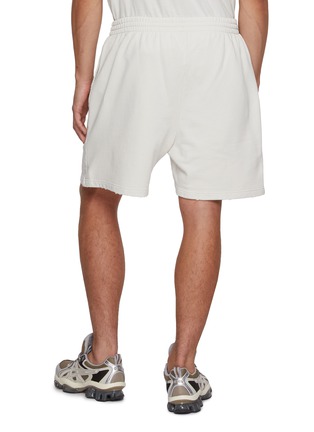 Back View - Click To Enlarge - BALENCIAGA - Logo Elasticated Shorts