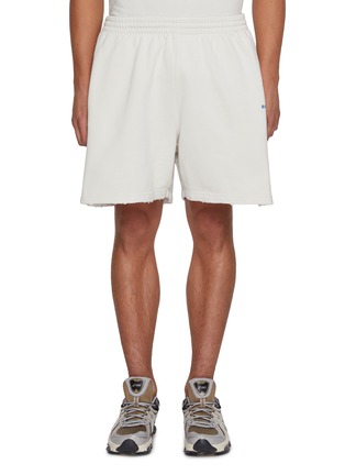 Main View - Click To Enlarge - BALENCIAGA - Logo Elasticated Shorts