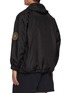 Back View - Click To Enlarge - BALENCIAGA - Oversized Uniform Badge Logo Windbreaker Jacket