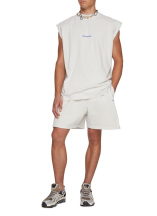 Figure View - Click To Enlarge - BALENCIAGA - Logo Tank Top