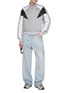 Figure View - Click To Enlarge - BALENCIAGA - Light Wash Distressed Back Denim Jeans