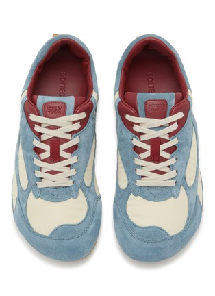 Detail View - Click To Enlarge - BOTTEGA VENETA - Orbit Leather Women's Sneakers