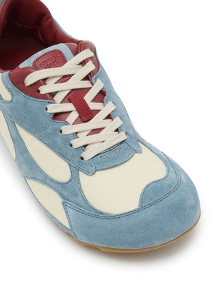 Detail View - Click To Enlarge - BOTTEGA VENETA - Orbit Leather Women's Sneakers