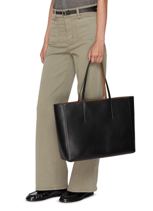 Front View - Click To Enlarge - EQUIL - Reversible Leather Tote Bag
